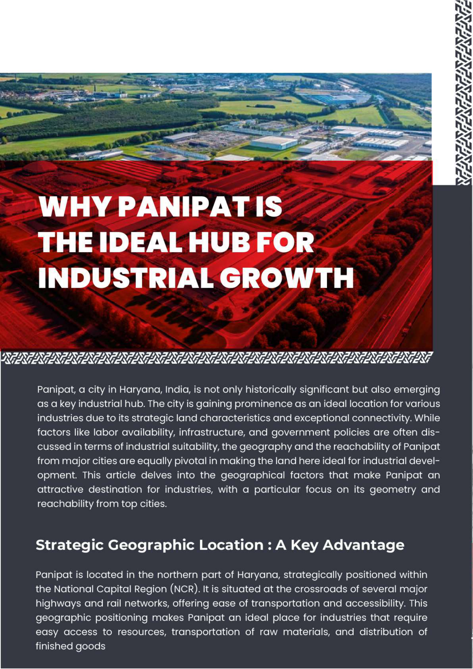 Panipat Manufacturing & Textile Hub